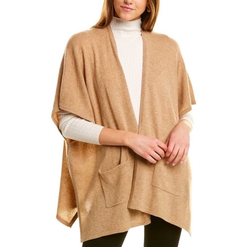 - Phenix Cashmere Jersey Cape OS NWT